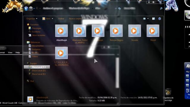 Skins para el ¡ Windows Media Player ! смотреть онлайн
