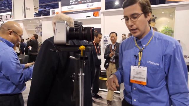 Tiffen Steadicam at CES 2013 смотреть онлайн