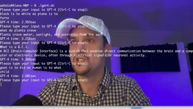GPT-4 + Brain-computer interface (BCI or BMI) simulation - LifeArchitect.ai LIVE - with Q&A смотреть онлайн