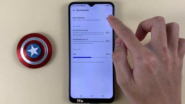 Eye Protection, reading mode, blue light filter on Vivo Y20 Android 10 смотреть онлайн