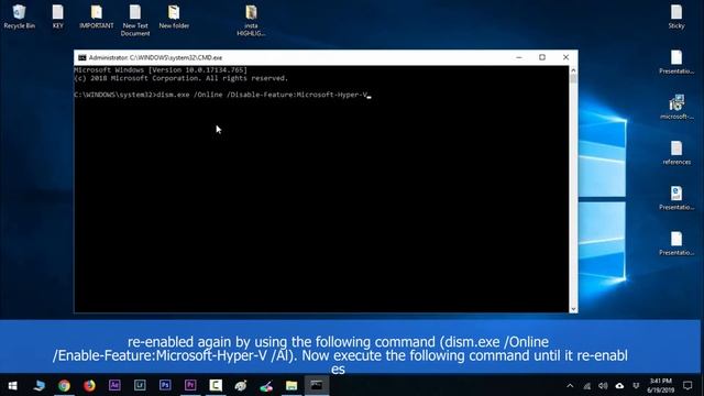 Steps to Disable Hyper V in Windows 10 смотреть онлайн