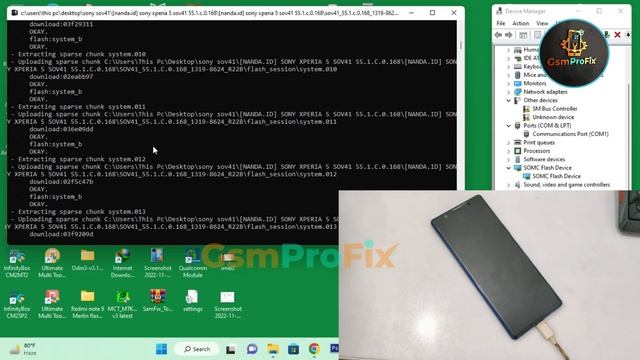 Sony Xperia 5 SOV41 Pattern Pin Frp Unlock GsmProFix