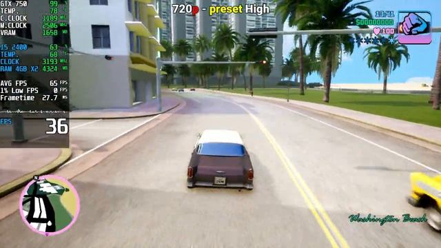 Gta Vice City Definitive | GTX 750 2GB OC + i5 2400 | 900, 720p, Low / Medium / high смотреть онлайн