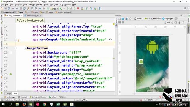 Lập trình Android A-Z – Bài 25: ImageButton смотреть онлайн