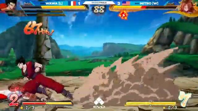 Dragon Ball FighterZ - World Final France Vs Usa - BMS Wawa vs RISE Nitro - Grand Finals EVO 2022 смотреть онлайн