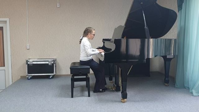 Жидкова Ксения М. Глинка Двухголосная фуга ля минор смотреть онлайн