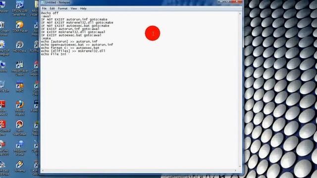 How to make a simple Virus using Notepad смотреть онлайн