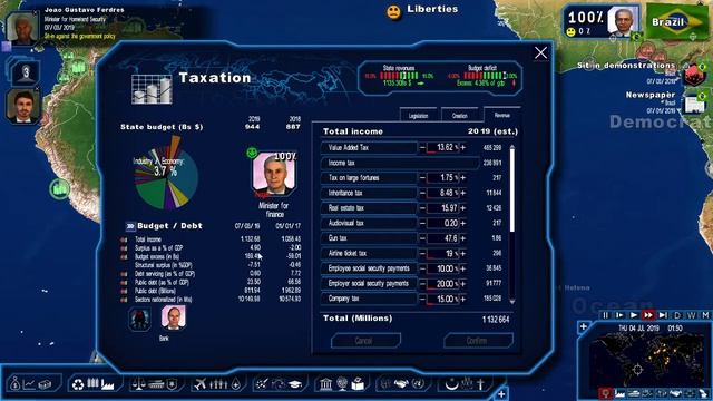 Geopolitical Simulator 4 - A "Neoliberal Approach" to Brazil Ep. 13 - Accumulating Campaign Funds смотреть онлайн