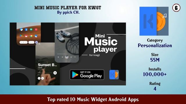 Top rated 10 Music Widget Android Apps смотреть онлайн
