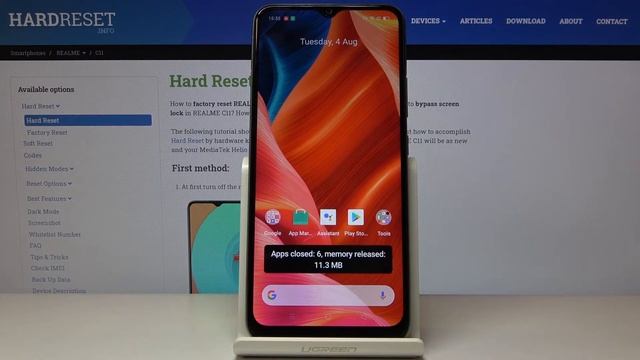 How to Close All Running Apps in REALME C11 – Delete Background Apps смотреть онлайн