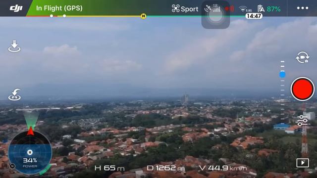DJI Spark Range Test in FCC Mode (Indonesia) - Medium Interference смотреть онлайн