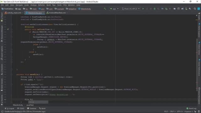 Android Studio: Download Manager Menggunakan Link Google Drive смотреть онлайн
