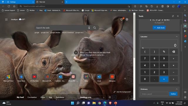 How to use new Microsoft edge sidebar feature in edge browser on windows. смотреть онлайн