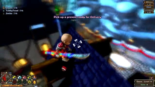 Dungeon Defenders - Christmas Map Parkour смотреть онлайн
