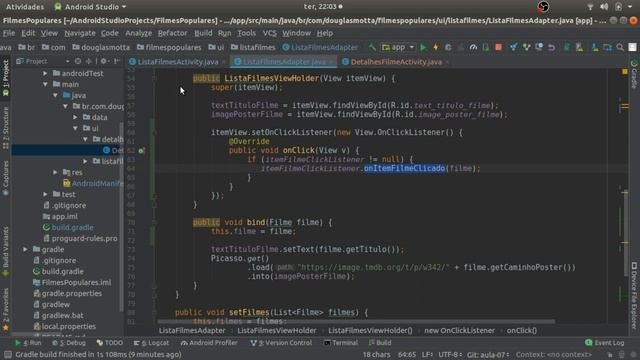 Aula 07 - Chamando a tela de detalhes do filme (Intent) смотреть онлайн
