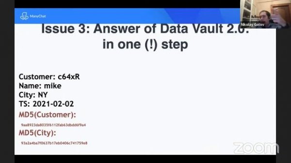 ЧАСТЬ 2 DataVault Anchor Modeling / Николай Голов