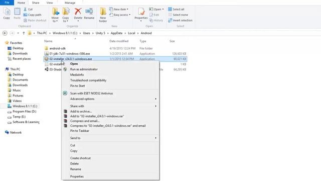 Lesson01-Install SDK Android for Unity3D смотреть онлайн