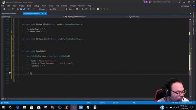 Save File Dialog in WPF смотреть онлайн