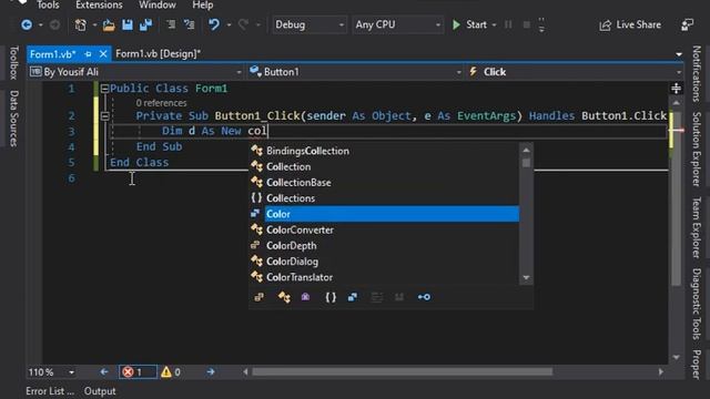 Change color of TextBox in vb.net смотреть онлайн
