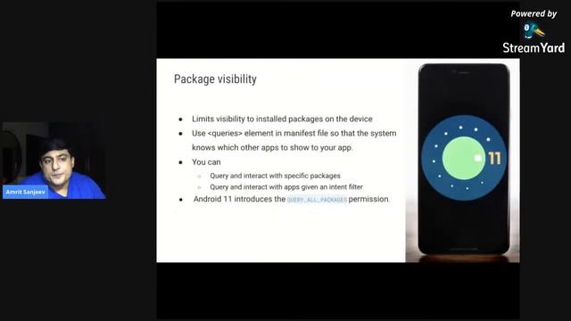 Top features in Android 11 by Amrit Sanjeev (Google) смотреть онлайн