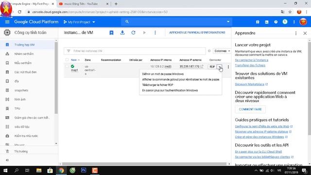 hướng dẫn tạo vps google cloud 2019 cấu hình cao смотреть онлайн