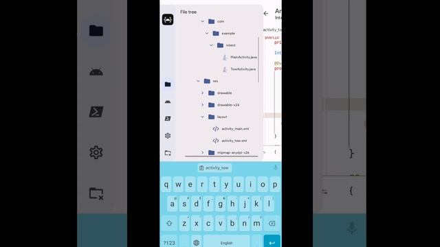Android Ide Open New Activity || Intent Is Working || Android IDE no Error смотреть онлайн