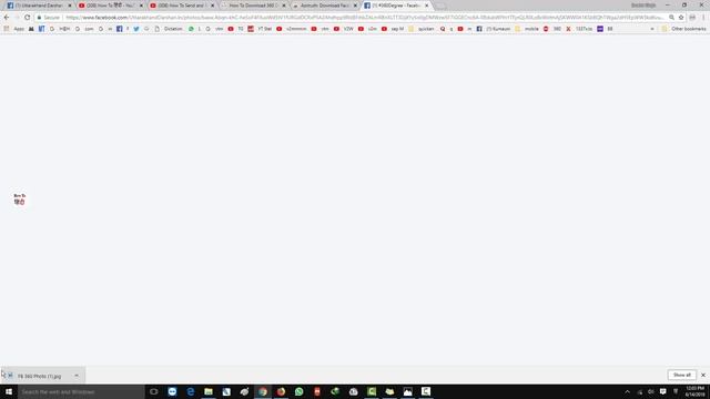 How to Download 360 Degree Photos from Facebook (फेसबुक से 360 डिग्री फोटो कैसे डाउनलोड करें) смотреть онлайн
