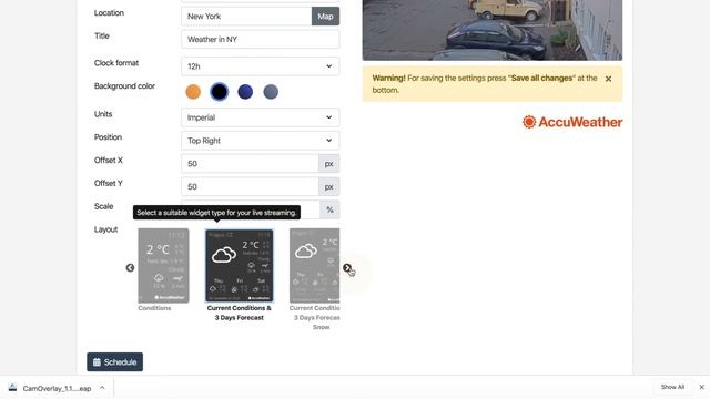CamOverlay App Video Tutorial – How to set up Weather Widget? смотреть онлайн