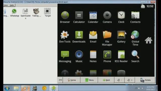 Como instalar You wave para el emulador de android смотреть онлайн