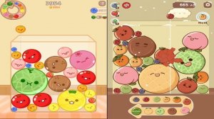 MELON MAKER: FRUIT GAME vs FRUIT DROP MERGE - Gameplay Walkthrough Max Levels Funny Android ios