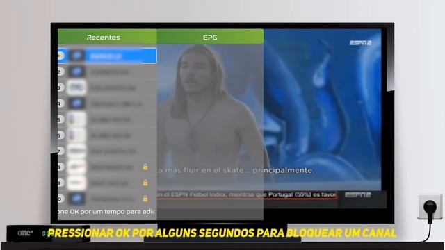 CONFIGURAÇÃO DE BLOQUEIO E DESBLOQUEIO DE CANAIS смотреть онлайн