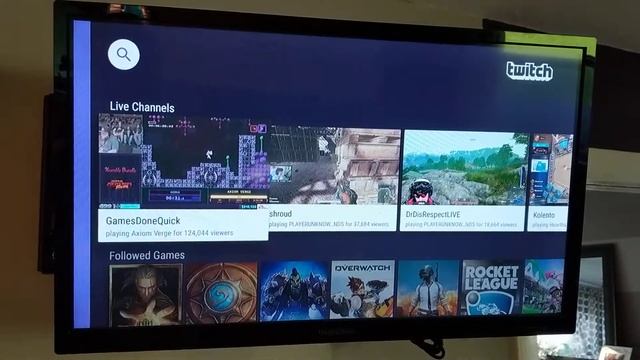 Mildly Infuriating: Twitch.tv app on AndroidTV смотреть онлайн