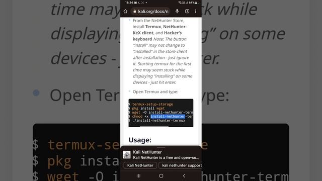How to install kali Nethunter on android device | Lab setup #kalilinux смотреть онлайн