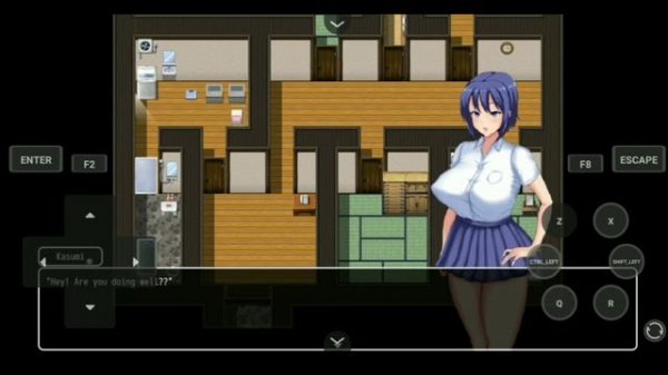 Summer vacation with my childhood friend rpgm gameplay Android/PC @Gameflix