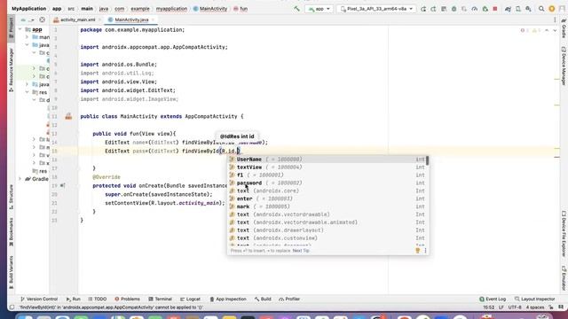 android studio with java смотреть онлайн