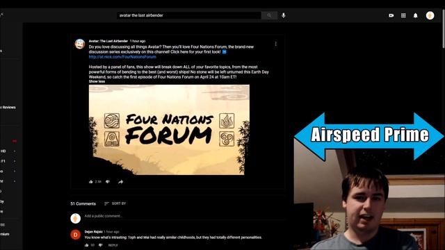 Avatar Youtube Channel announces Four Nations Forum смотреть онлайн