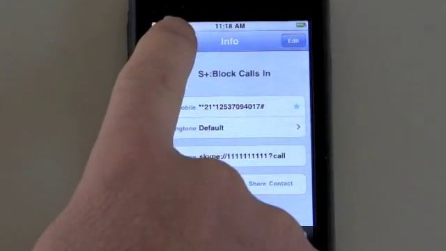 iPhone - Set-up Incoming Call Blocking with SkypeHelper. смотреть онлайн