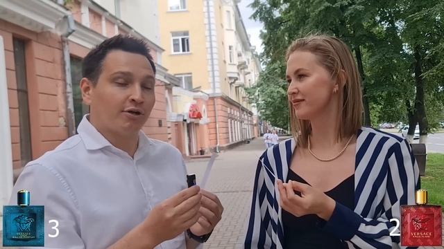 VERSACE Eros VS VERSACE Eros Flame смотреть онлайн