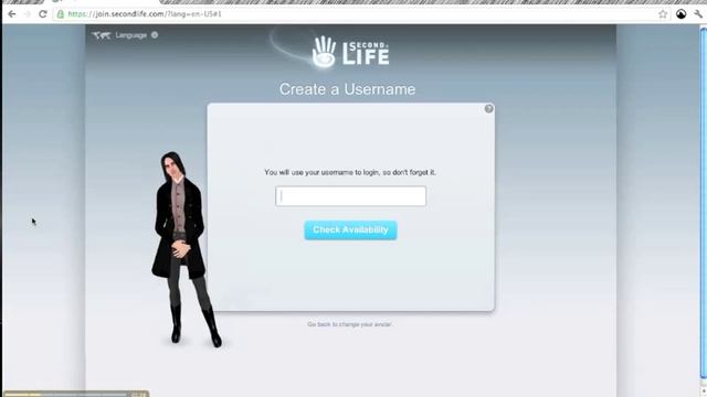 Sign up for a Second Life Account смотреть онлайн