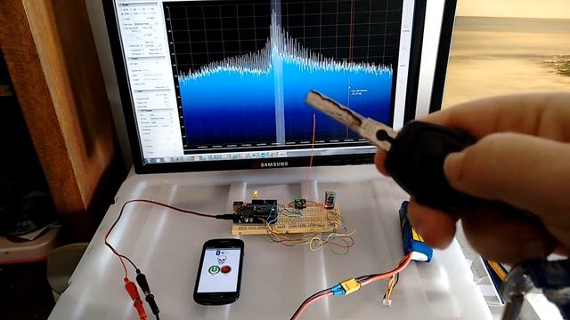 Jammer Remote control using android смотреть онлайн