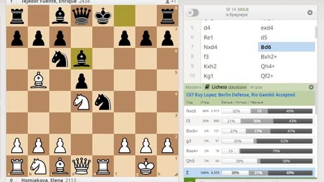 Рижский вариант. Сокруши белых в Испанской партии! (Ruy Lopez, Riga Variation) смотреть онлайн