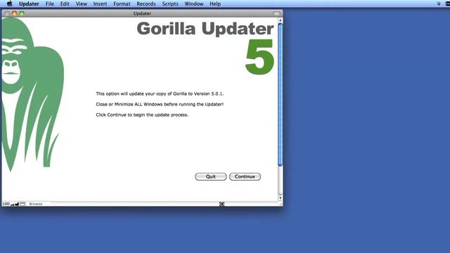 Gorilla Updater.mov смотреть онлайн