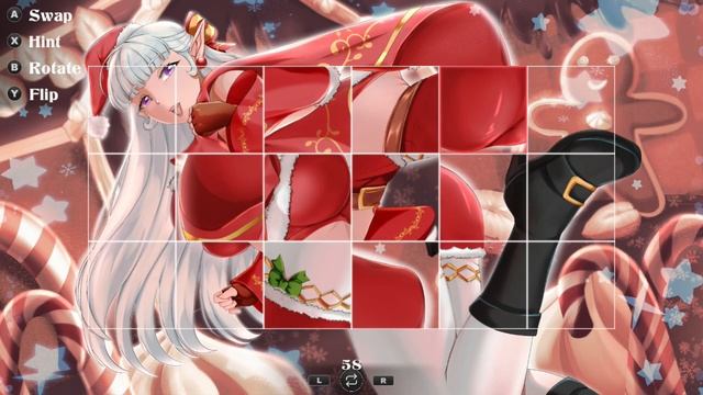 Elves Christmas Hentai Puzzle (Nintendo Switch) 20 Puzzles - 48 Minutes Gameplay смотреть онлайн