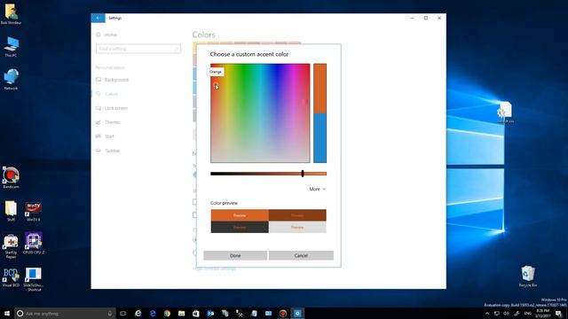 Windows 10 Creators Update - Advanced Custom Colors смотреть онлайн