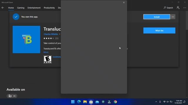 Enable Transparent Taskbar In Windows 11 || How Make Fully Transparent Taskbar in Windows 11 2021 смотреть онлайн