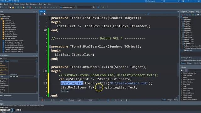 Delphi Zero to Hero - #44 Text File التعامل مع الملفات النصية смотреть онлайн