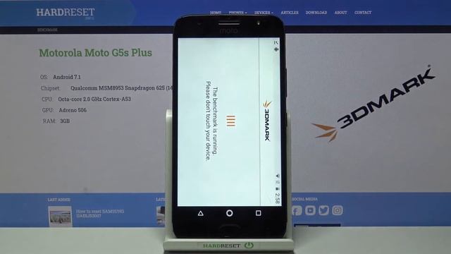 Check Performance of Motorola Moto G5s Plus - 3DMark Benchmark Test смотреть онлайн