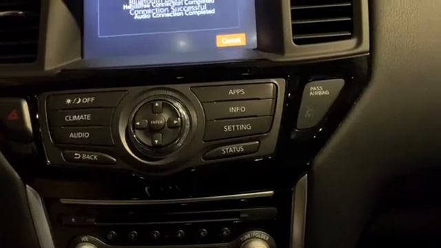 Nissan Pathfinder SL 2018 Bluetooth Setup Video смотреть онлайн