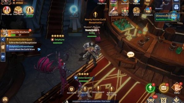 Dungeon Hunter 6 - Gameplay Walkthrough Part 3 Valenthia,Storyline, Save The Warhorse (iOS, Android