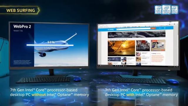 Intel Optane Memory - Side by Side смотреть онлайн